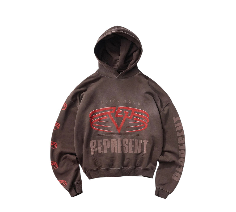 Represent Reversible Living Legacy Tour Hoodie - Brown