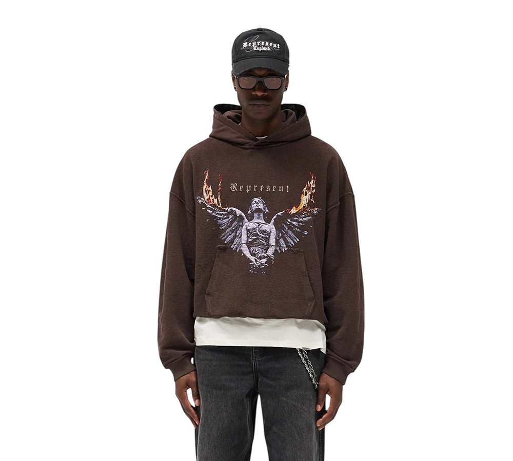Represent Reversible Living Legacy Tour Hoodie - Brown