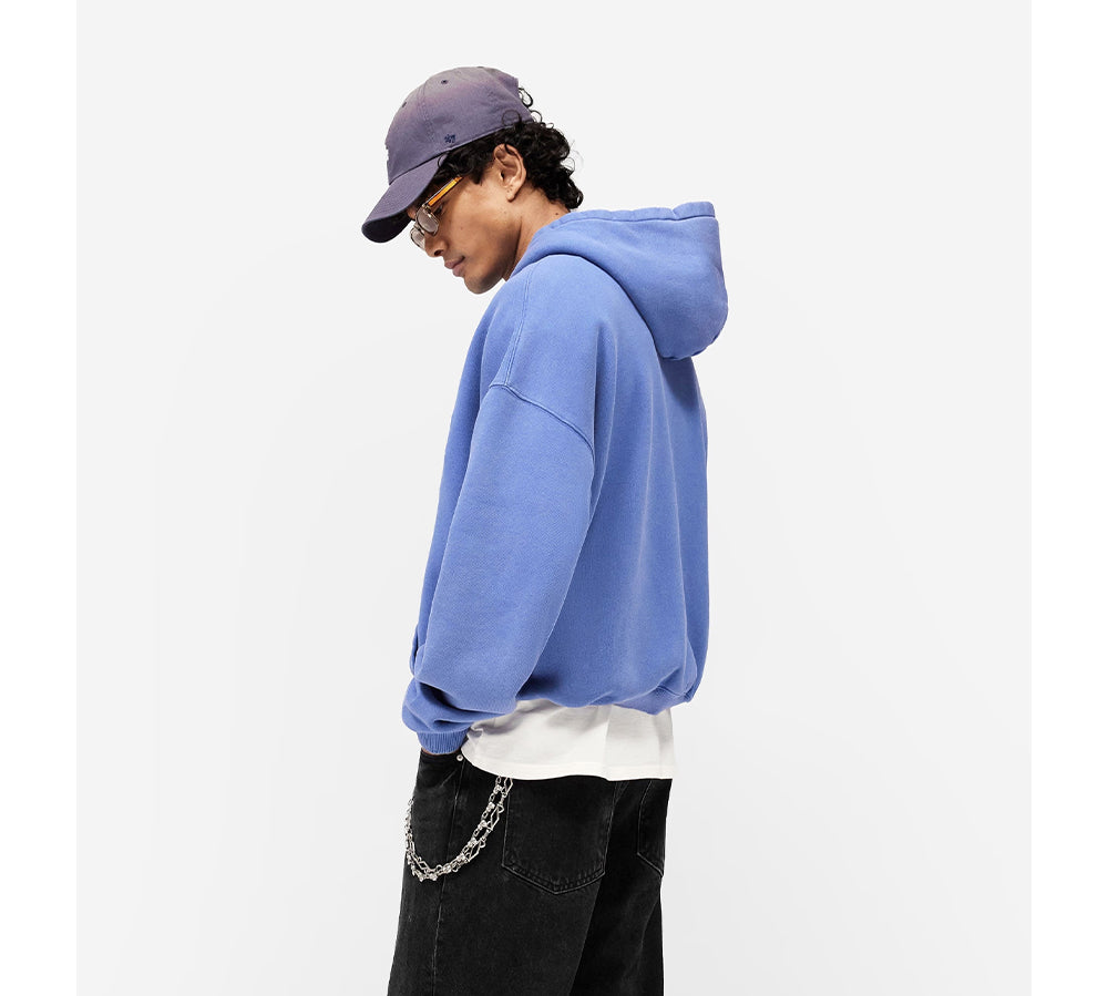Represent Pegasus Zip Through Hoodie - Indigo