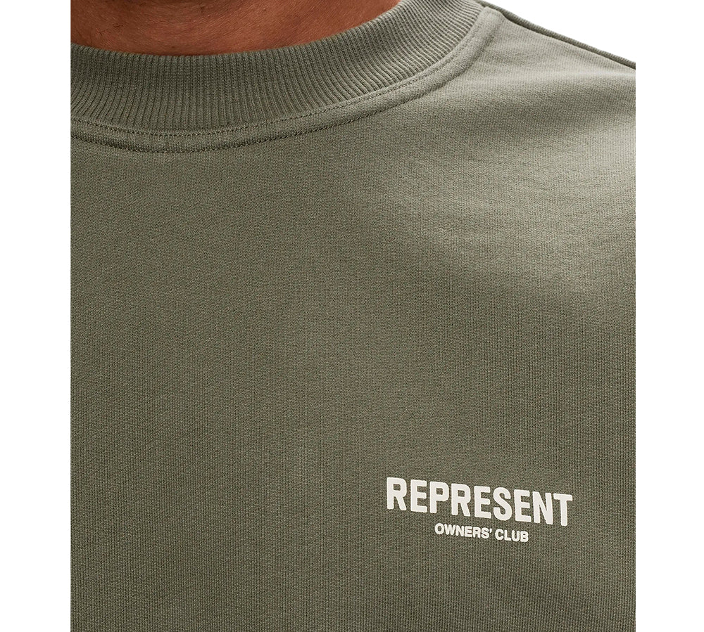 Represent Owners Club Crewneck - Olive