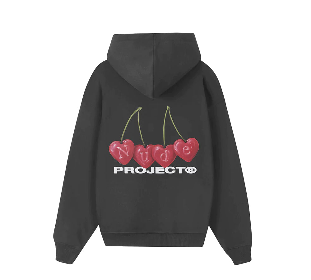 Nude Project Cherry Hoodie - Ash