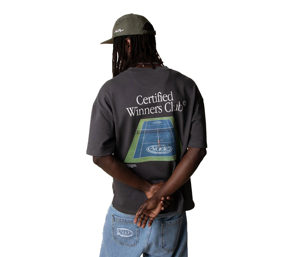 Nude Project Tennis T-shirt - Ash