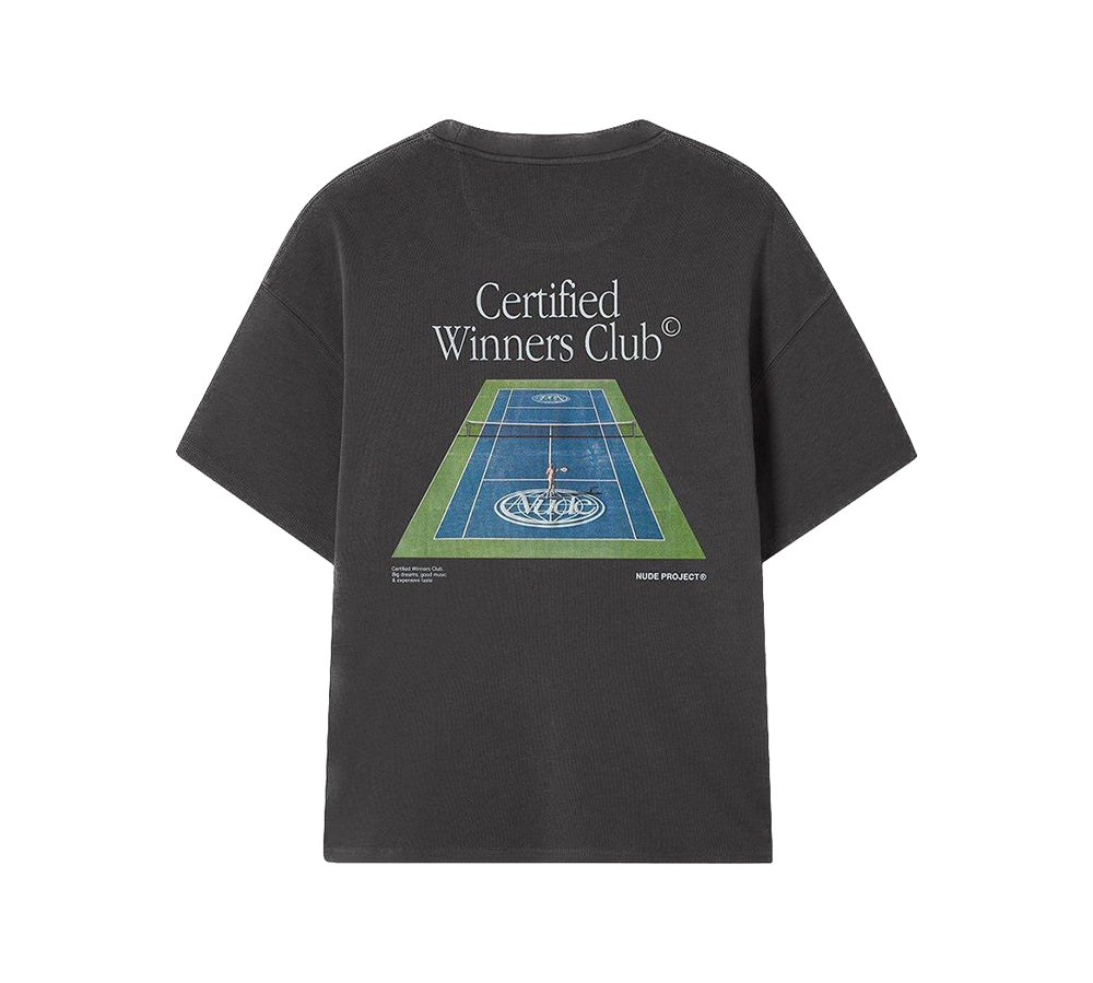 Nude Project Tennis T-shirt - Ash