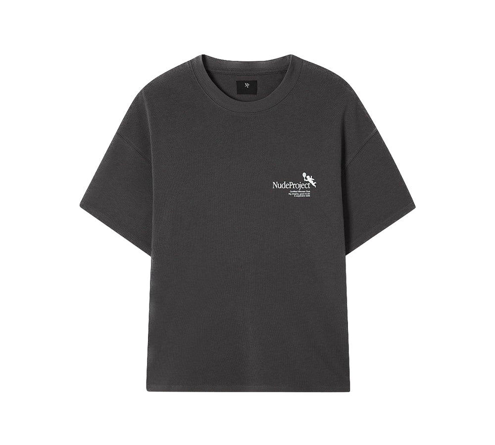 Nude Project Tennis T-shirt - Ash