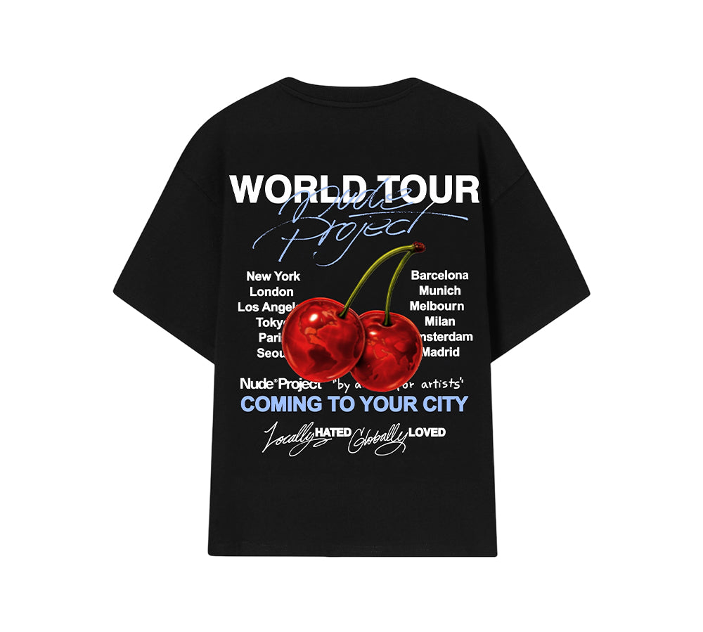 Nude Project Tour T-shirt - Black