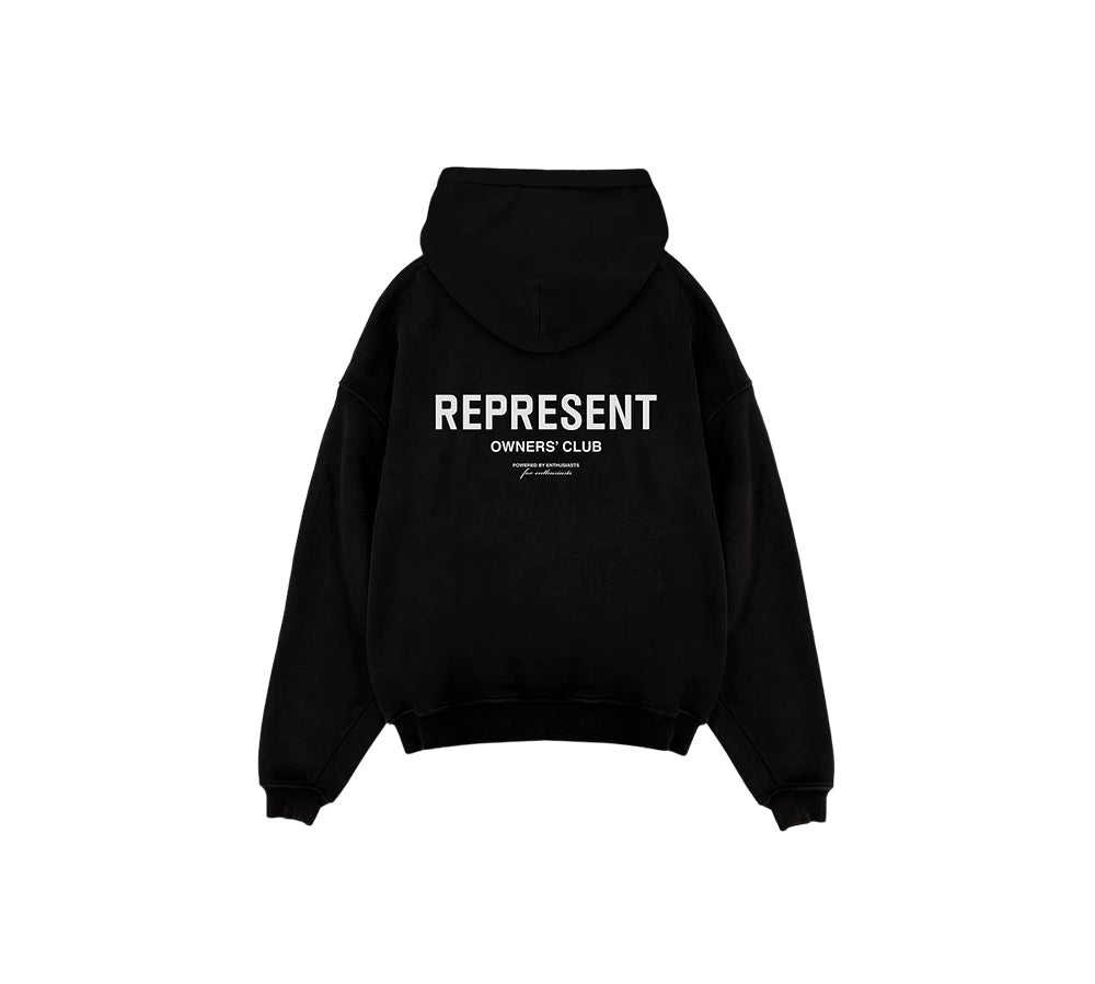 Represent Owners Club Hoodie - Black