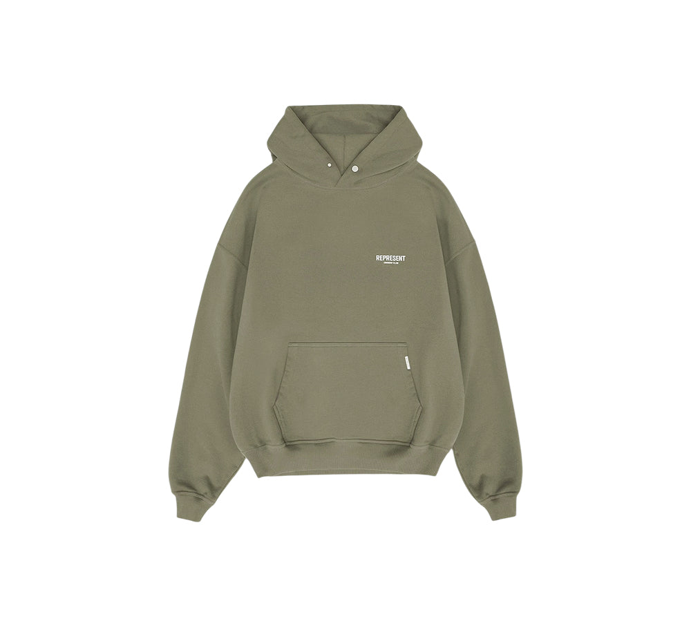 Represent Owners Club Hoodie - Olive