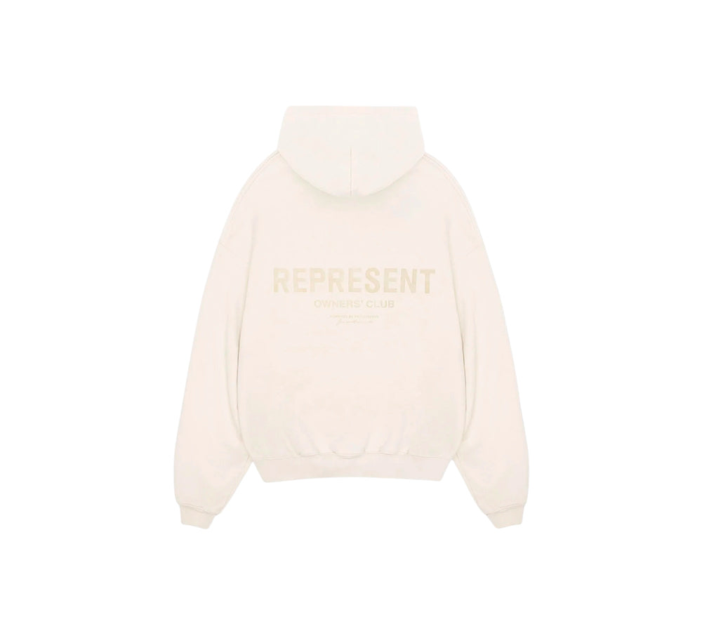 Represent Owners Club Hoodie - Buttercream