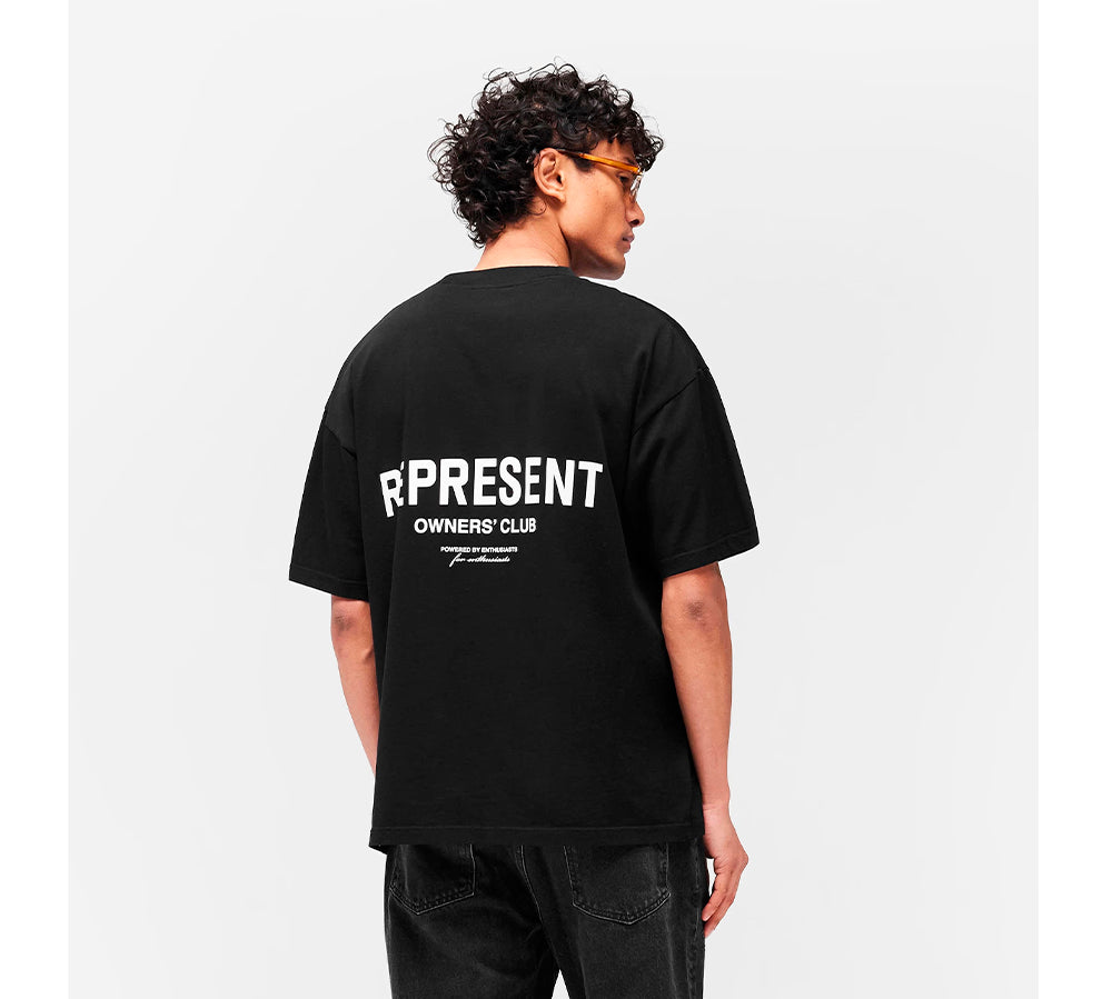 Represent Owners Club T-Shirt - Black