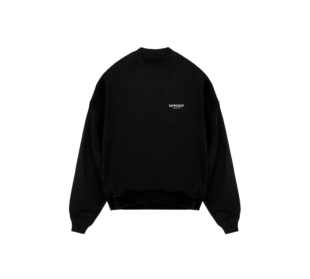 Represent Owners Club Sweater - Black