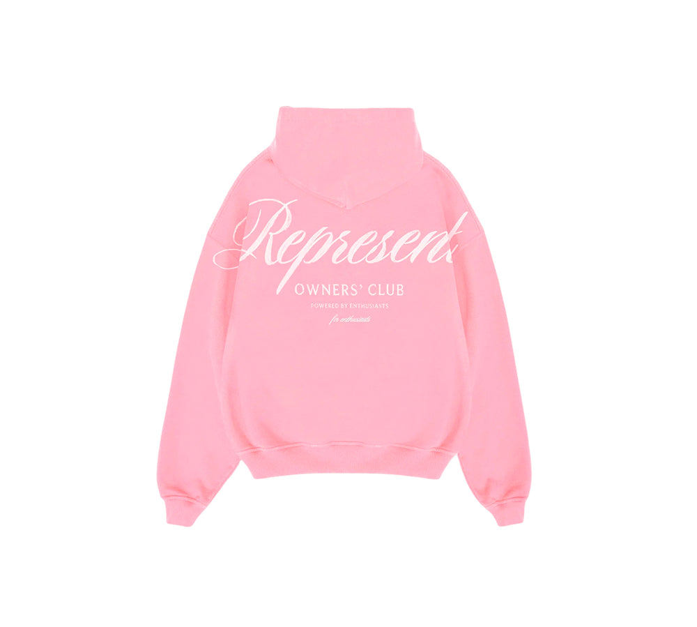 Represent Owners Club Hoodie - Pink