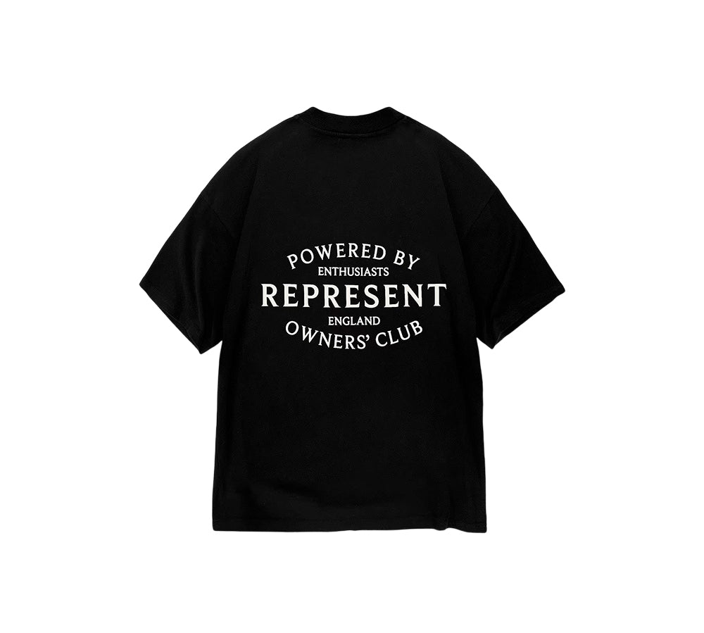 Represent Owners Club Stamp T-Shirt - Black