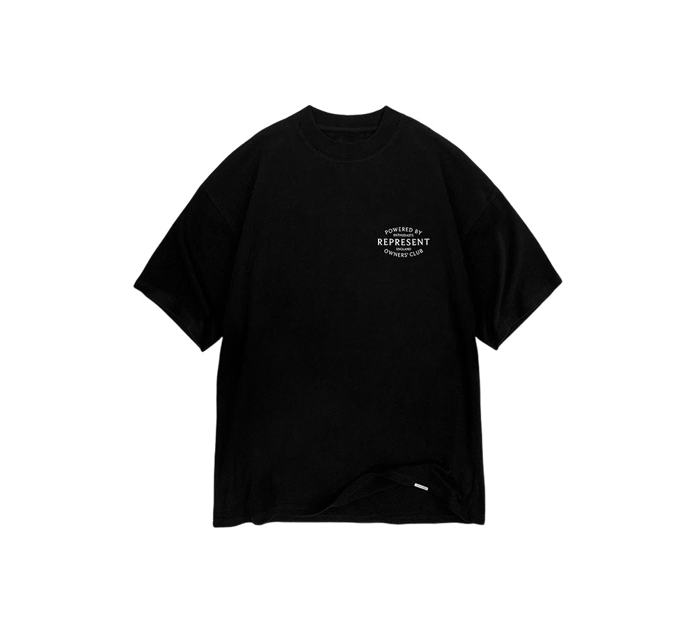 Represent Owners Club Stamp T-Shirt - Black