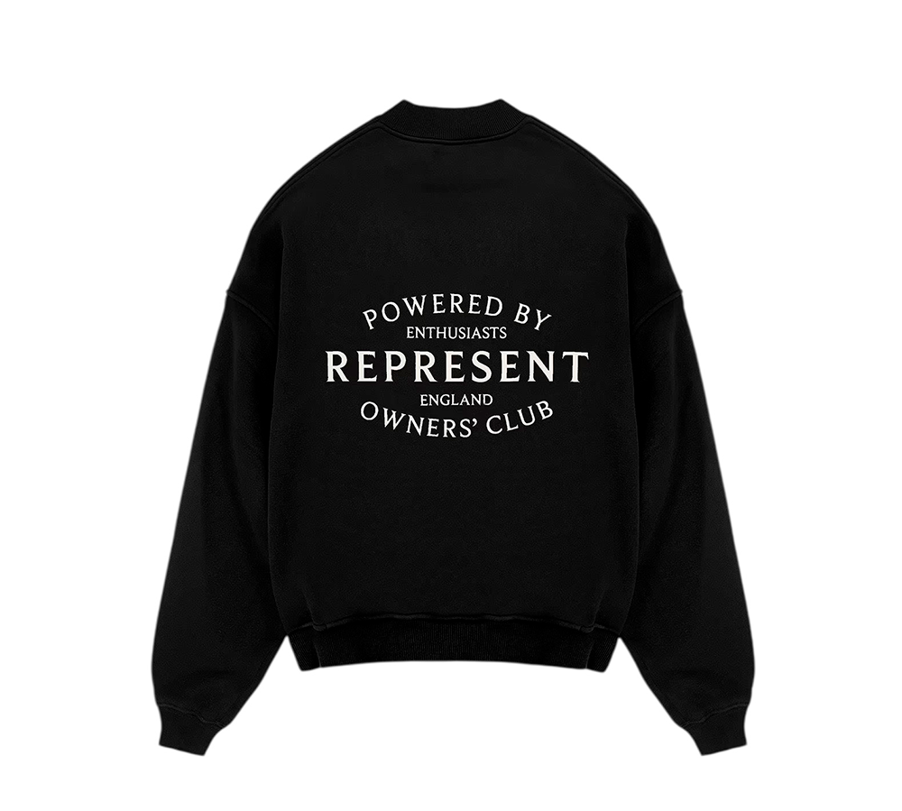 Represent Owners Club Stamp Sweater - Black