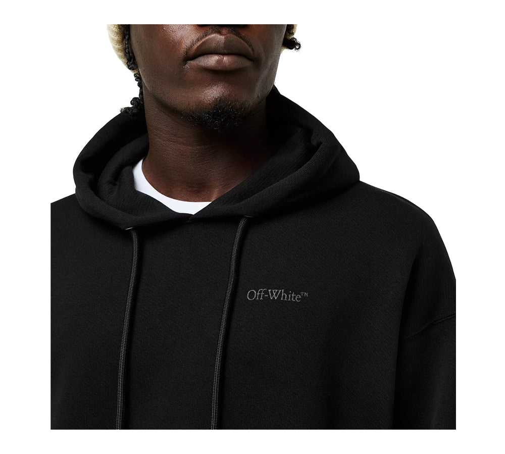 Off-White Arrow Skate Hoodie- Black