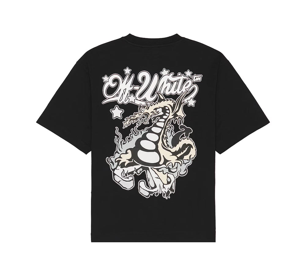 Off-White Dragon Skate T-Shirt - Black