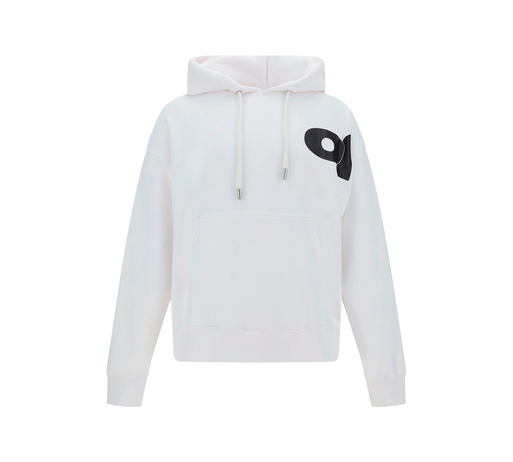 Off-White Shared Logo Skate Hoodie - White