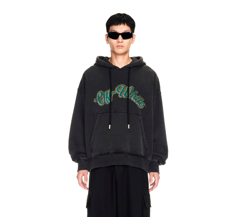 Off-White Bacchus Skate Hoodie - Black