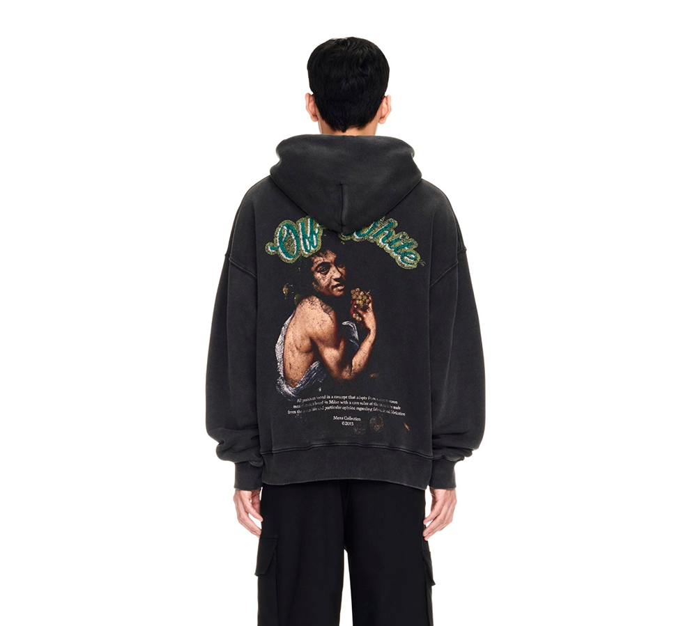 Off-White Bacchus Skate Hoodie - Black