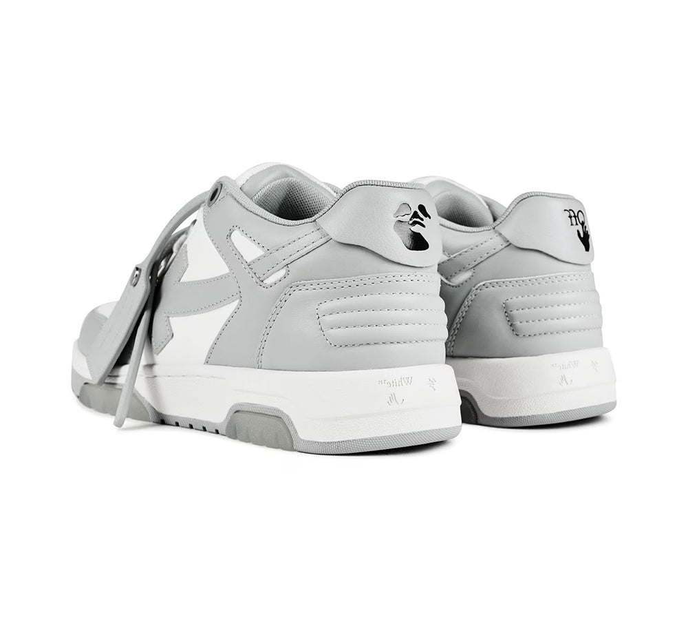 Off-White Out Of Office Calf Leather - White Grey