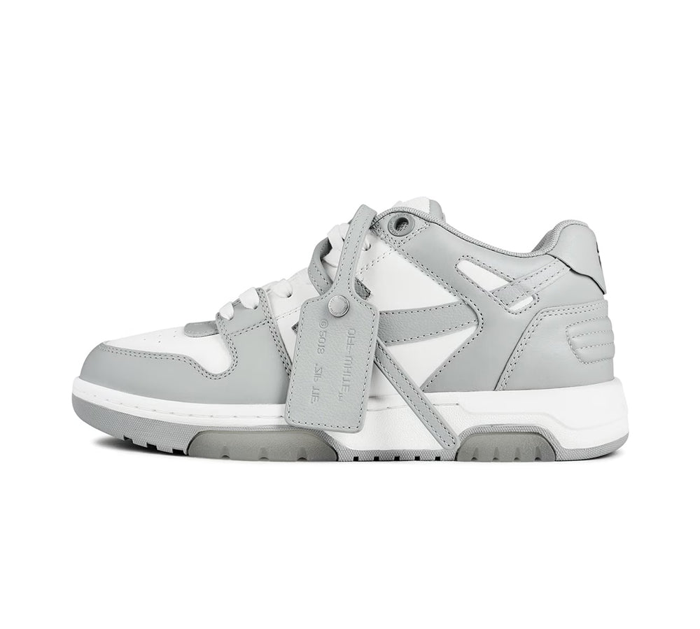 Off-White Out Of Office Calf Leather - White Grey