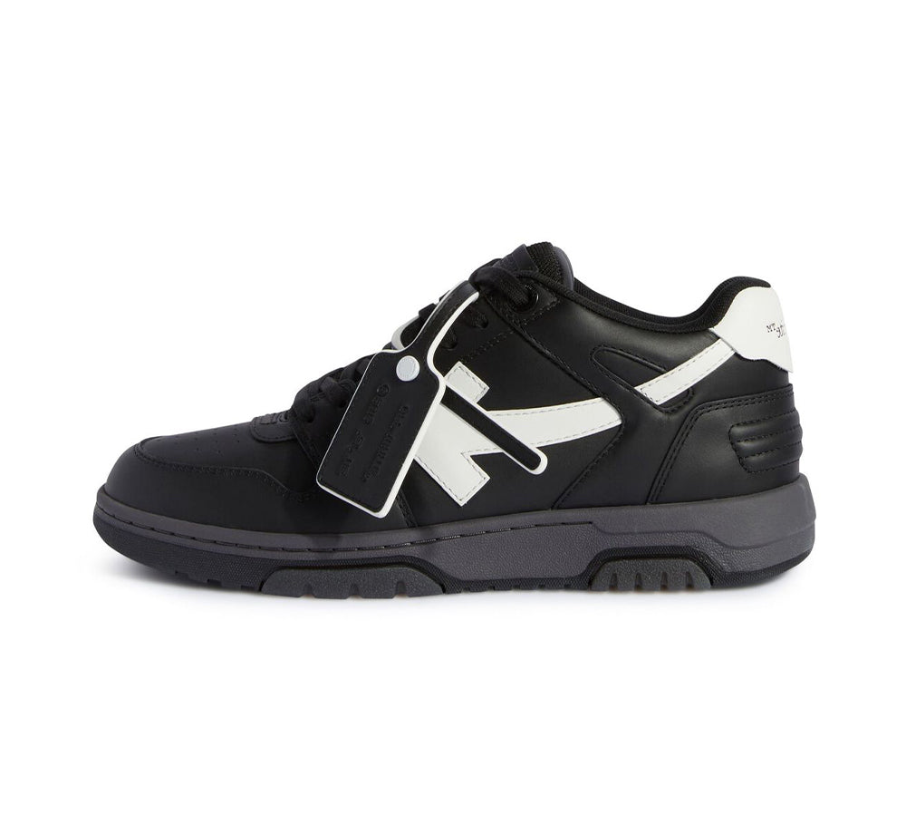 OFF-WHITE Out Of Office "OOO" Low Tops - Calf Leather Black