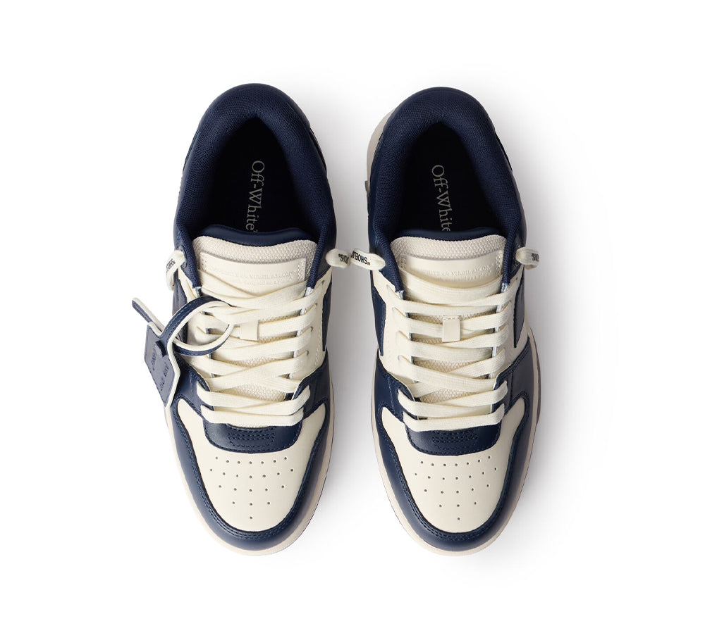 OFF-WHITE Out Of Office Low Tops - White Petrol