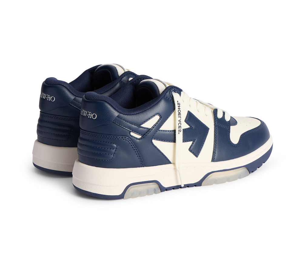 OFF-WHITE Out Of Office Low Tops - White Petrol