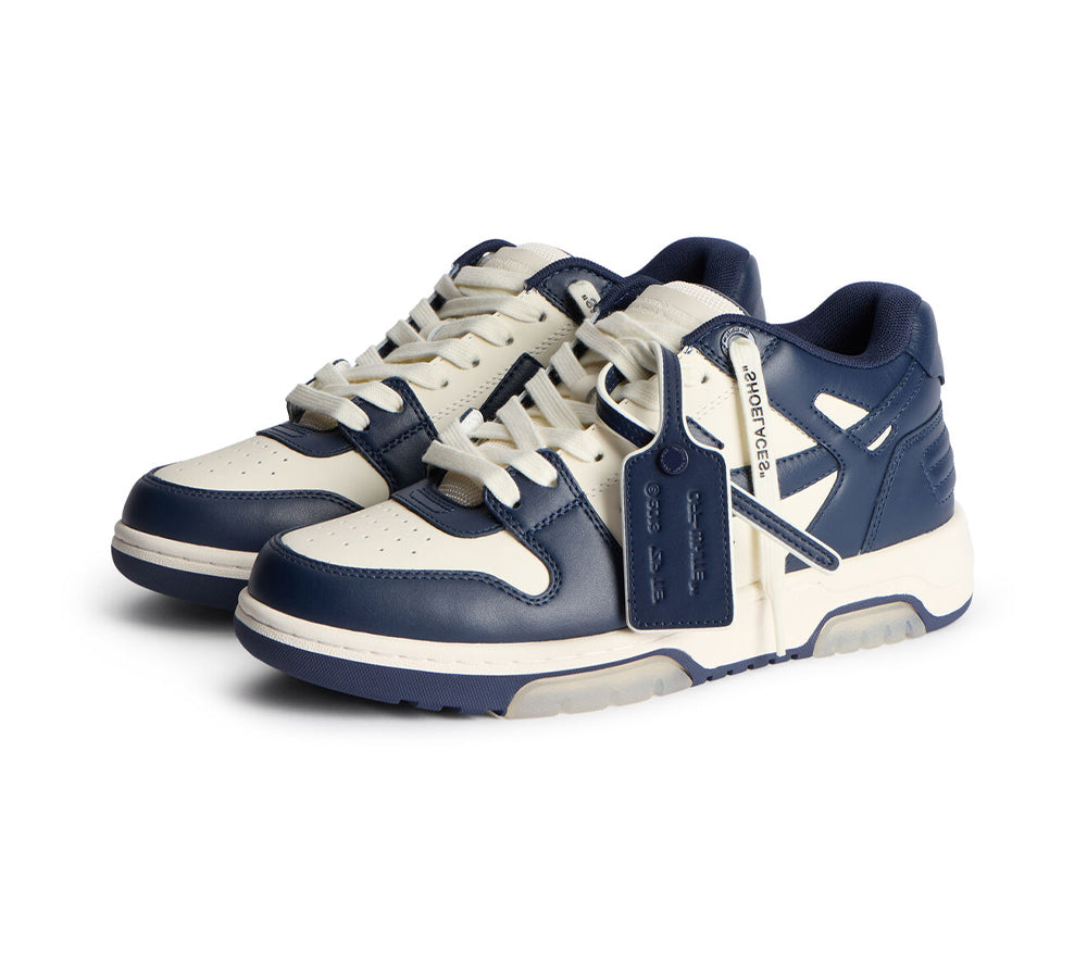 OFF-WHITE Out Of Office Low Tops - White Petrol