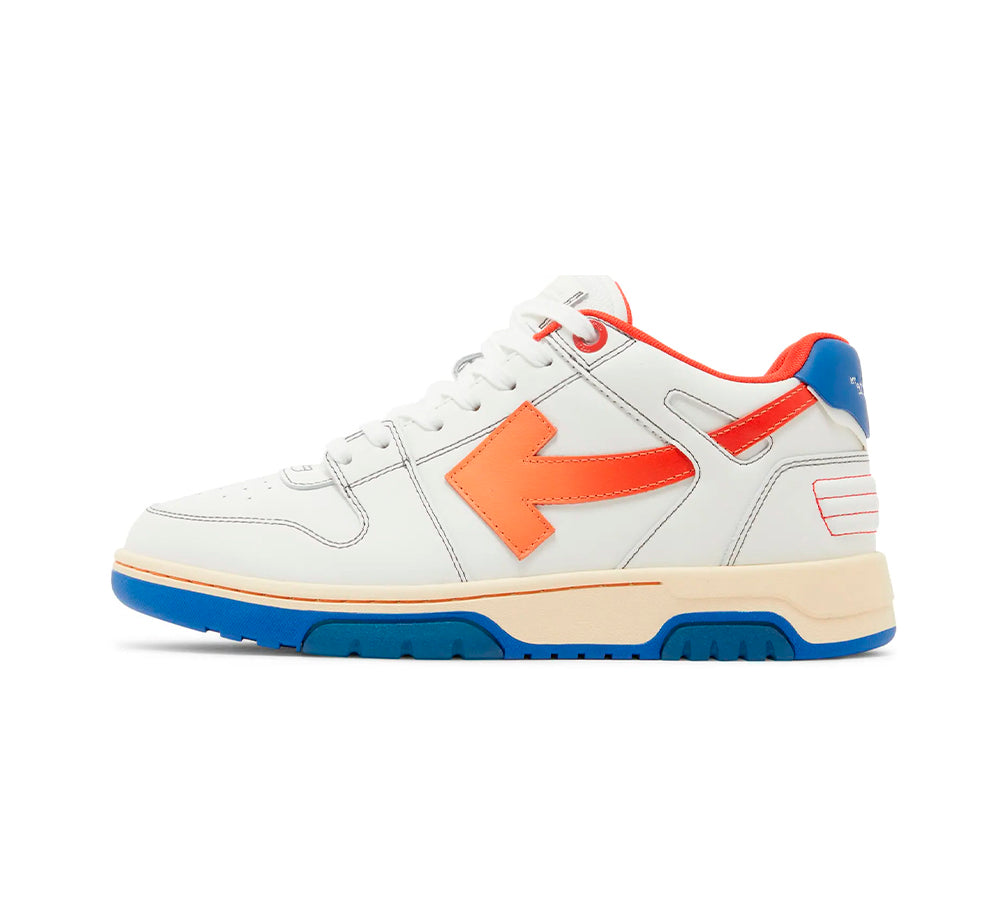 Off-White Out Of Office 'Contrast Stitching' - White Red