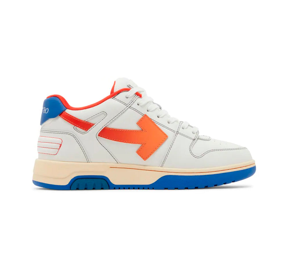 Off-White Out Of Office 'Contrast Stitching' - White Red