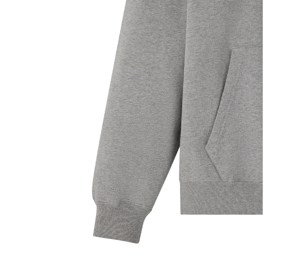OVO Classic Full-Zip Hoodie - Heather Grey