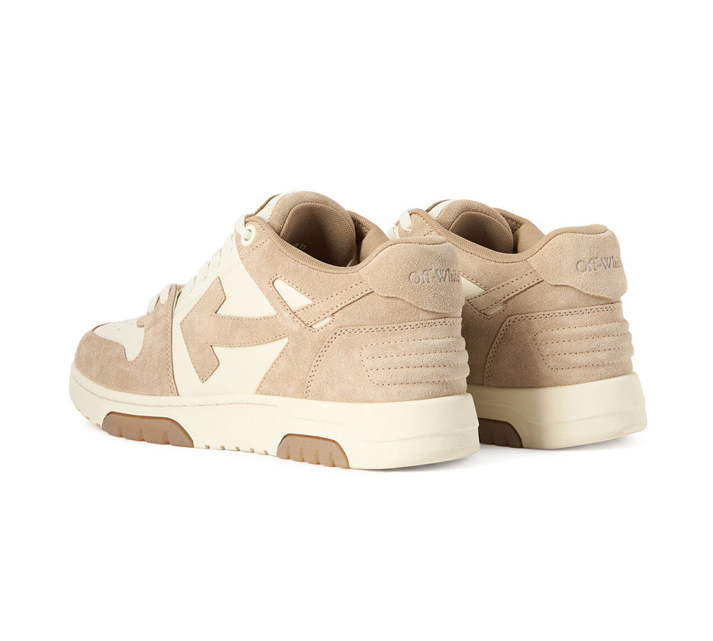 OFF-WHITE Out Of Office Low Tops - Beige Brown