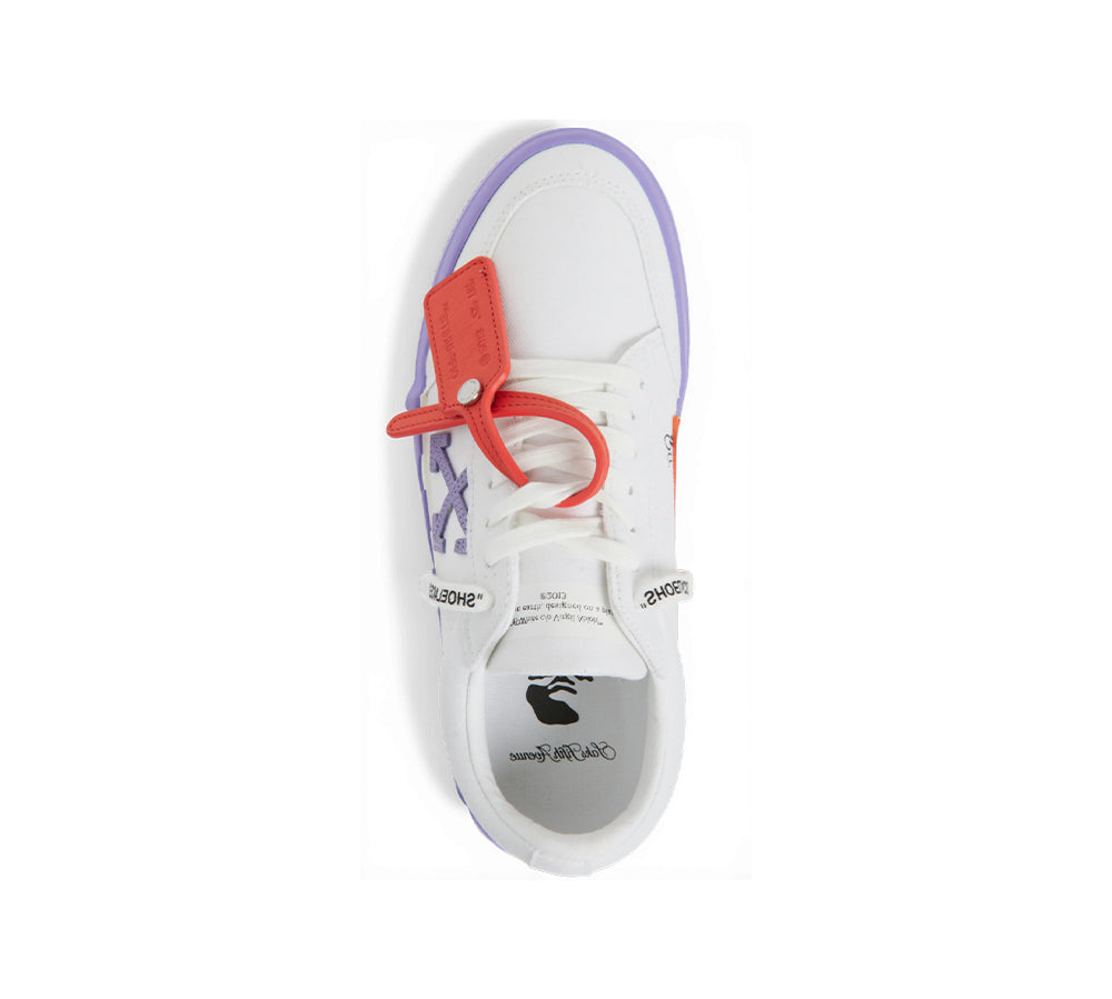 Off-White Vulcanized Low - Canvas White Purple
