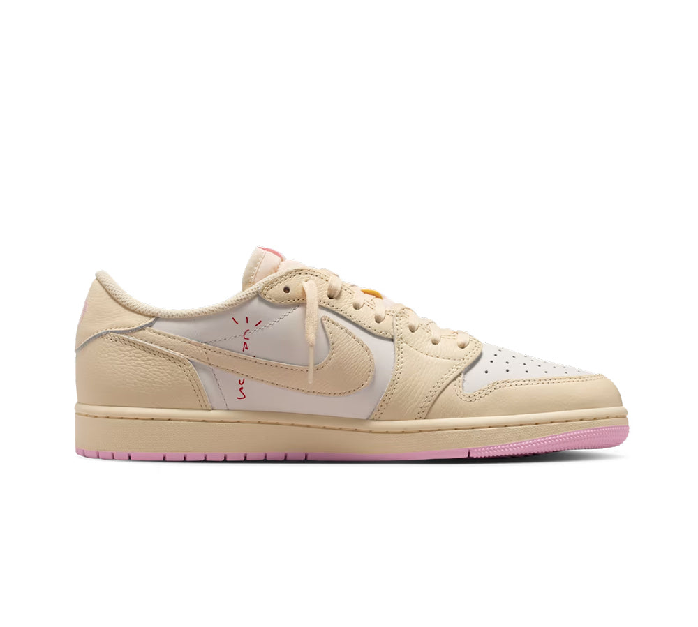 Jordan 1 Retro Low OG SP - Travis Scott Shy Pink