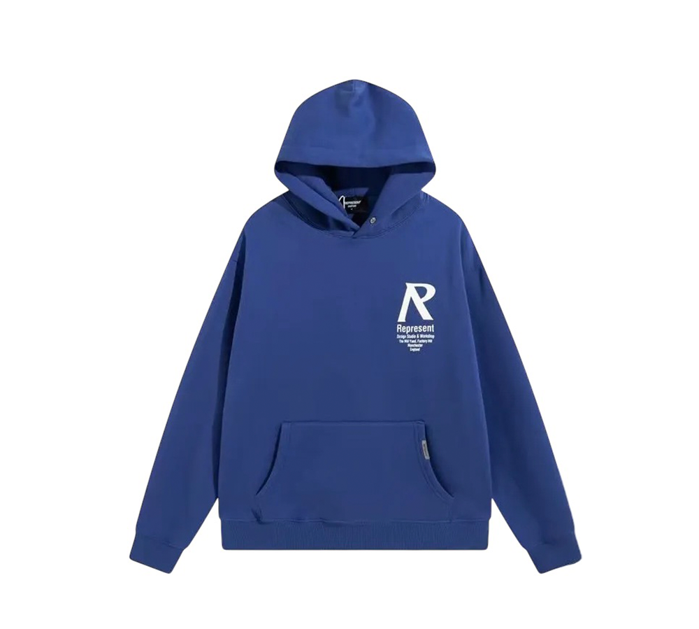 Represent Design Studio Workshop Hoodie - Royal Blue