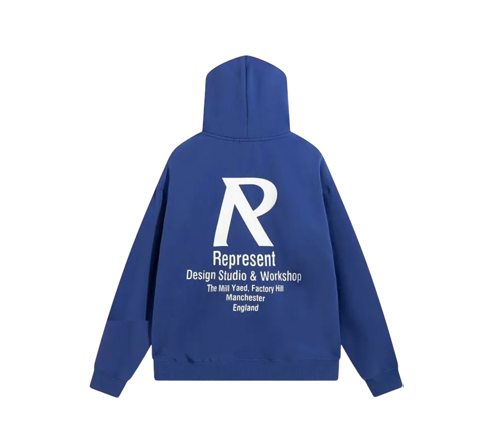 Represent Design Studio Workshop Hoodie - Royal Blue