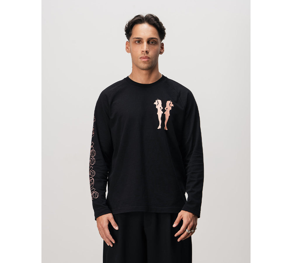 Realm “WAITRESSES” Long Sleeve - Black