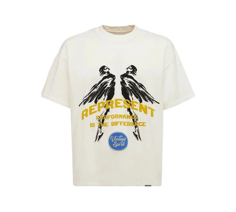 Represent Performance is The Difference T-shirt - White