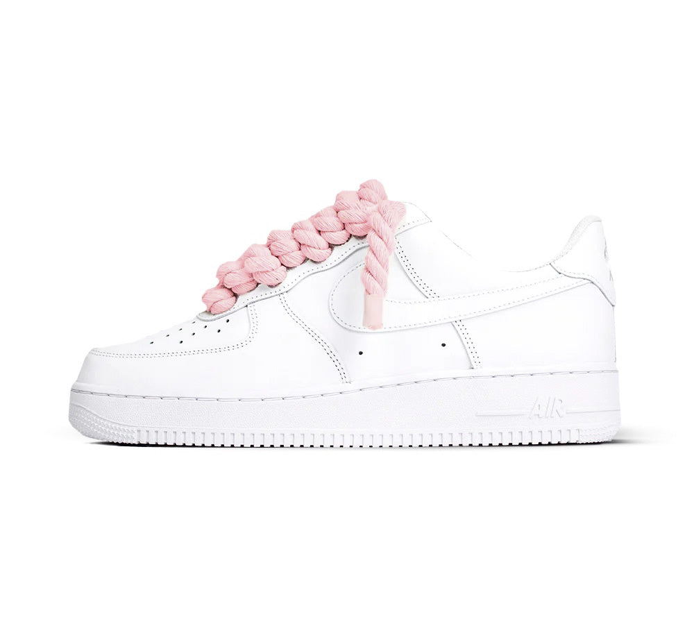 Air Force 1 Low Rope Laces - Light Pink LACES