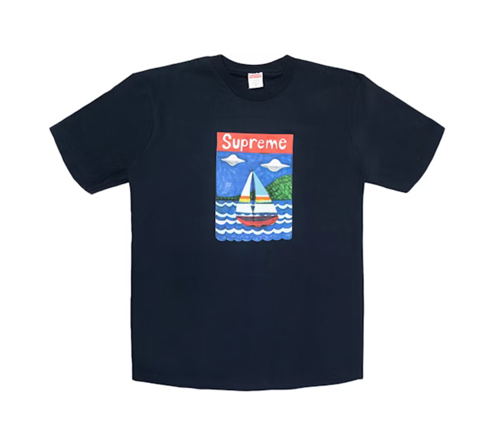 Supreme Sailboat T-shirt - Navy