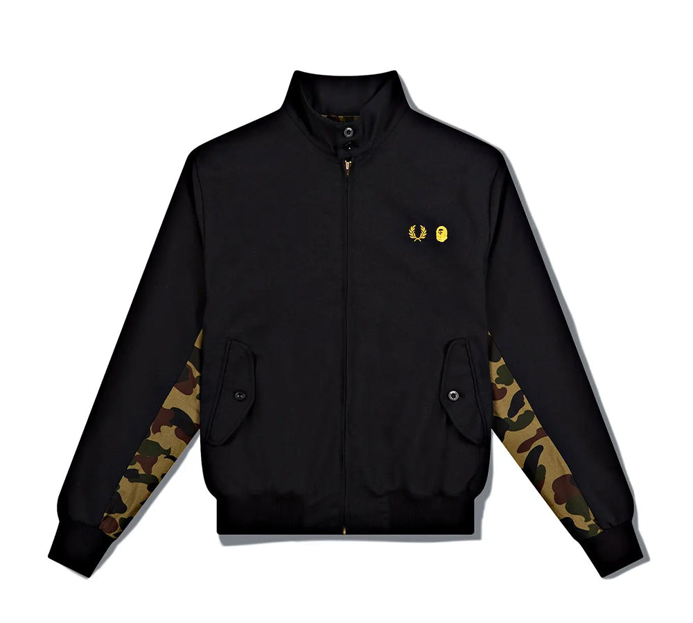 BAPE x Fred Perry Harrington Jacket - Black