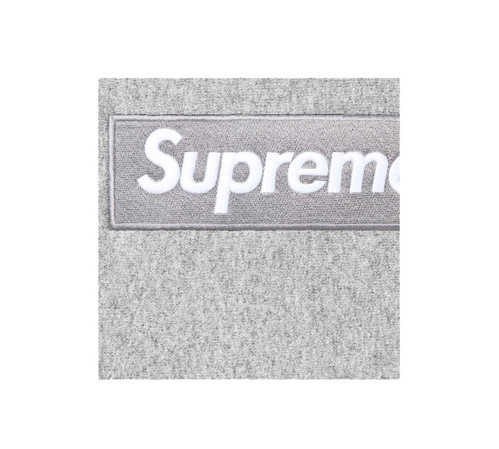 Supreme Box Logo Hooded  Sweatshirt (FW24) - Grey