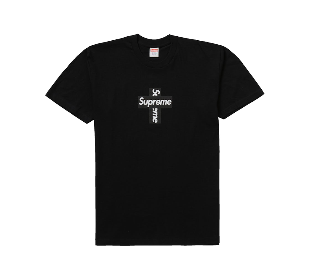 Supreme Cross Box Logo T-shirt - Black