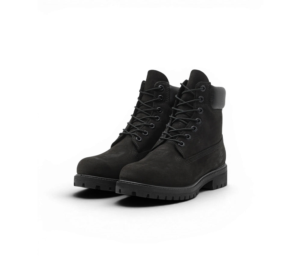 Timberland 6" Premium Waterproof Boot - Black Nubuck Premium