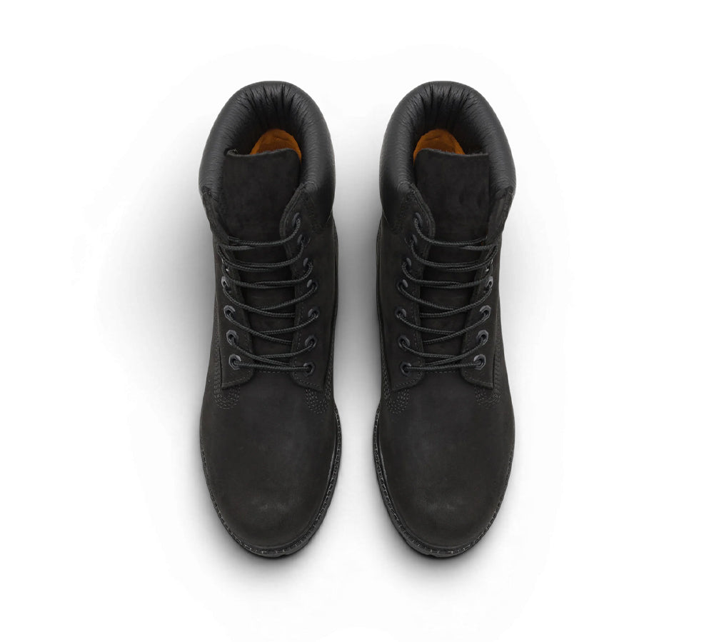 Timberland 6" Premium Waterproof Boot - Black Nubuck Premium
