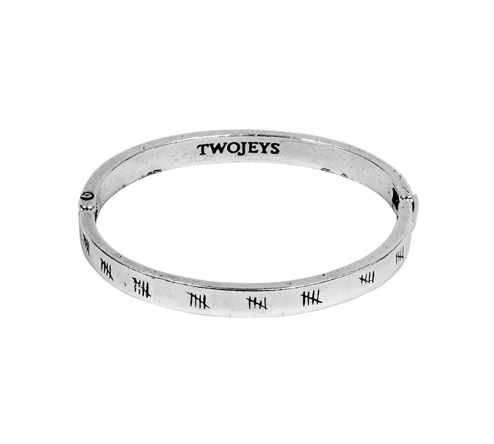 TwoJeys ★★™ Hope Bracelet - Handcrafted piece w/ 12 microns Silver bath