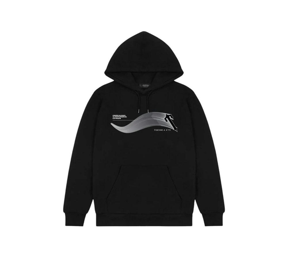 Trapstar Drift Hoodie - Black