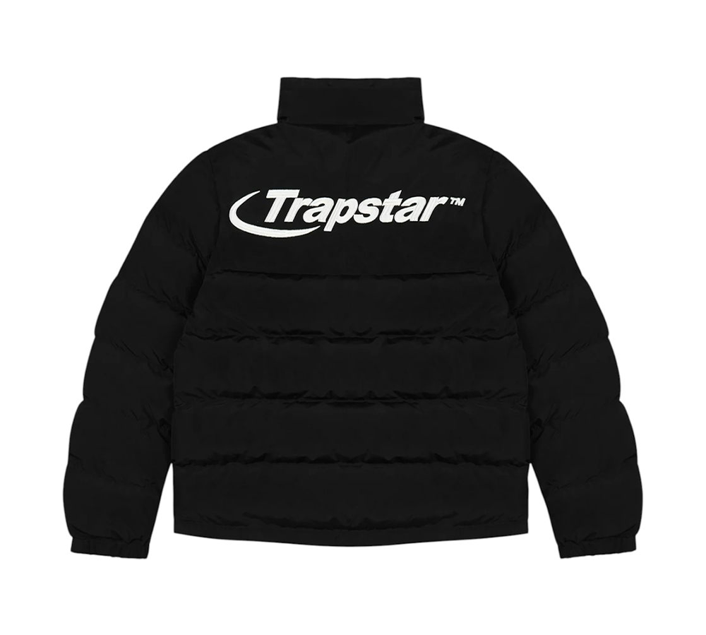 Trapstar Hyperdrive Puffer 2.0 Jacket - Black/White