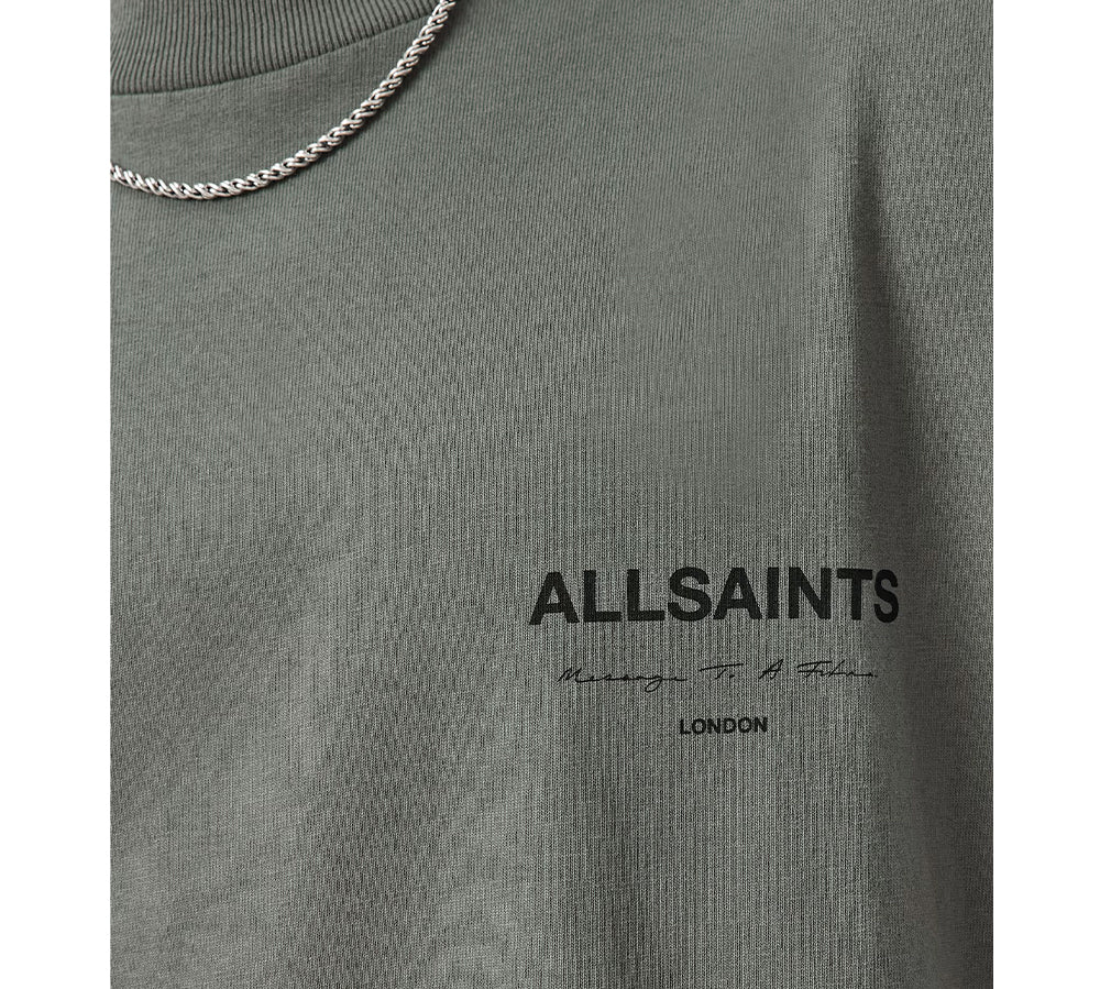 AllSaints Future Short Sleeve T-Shirt - Gastor Green